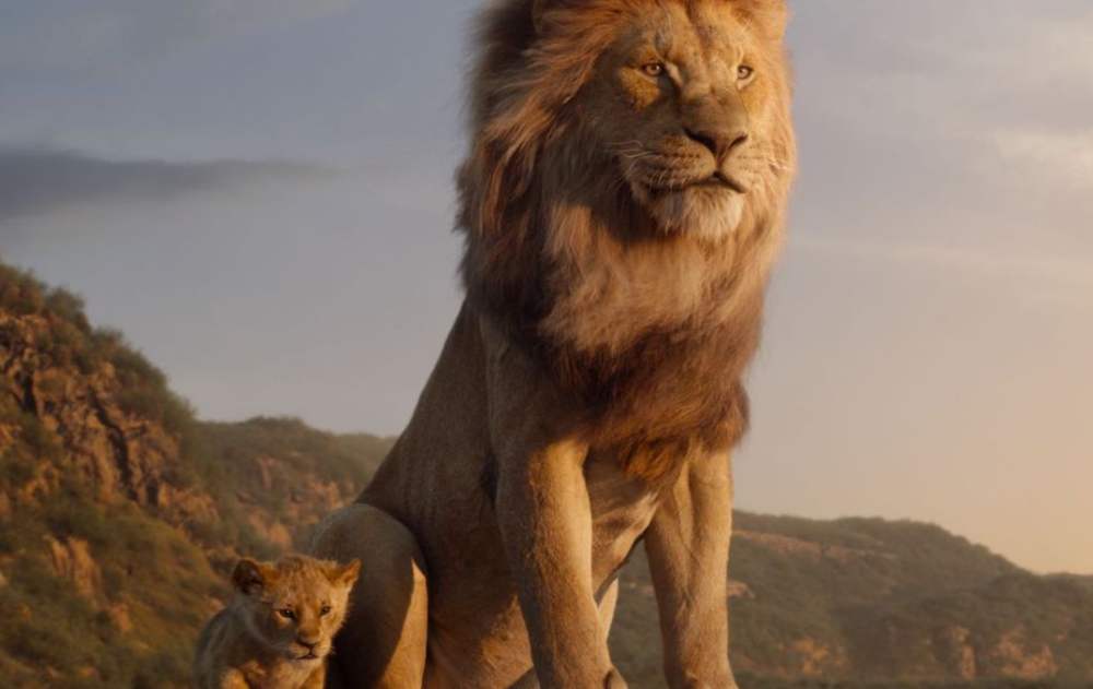 Кадры мультфильма «Король лев»