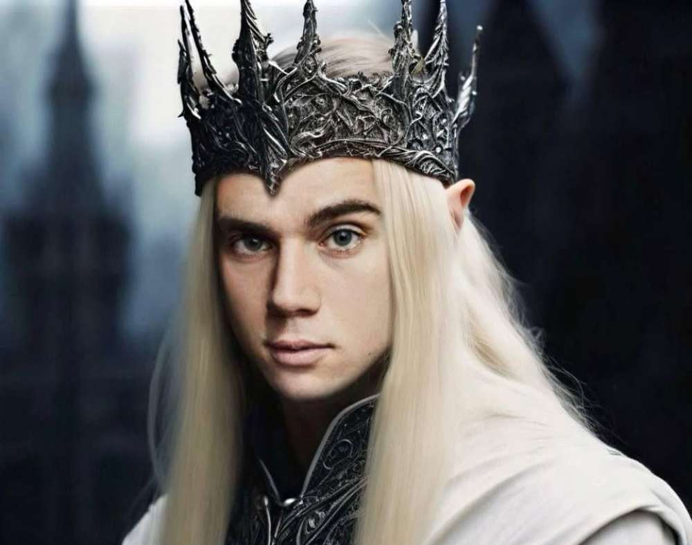 Кэлам Линч в образе Саурона - фан-арт